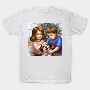 A Puppy for Christmas! T-Shirt